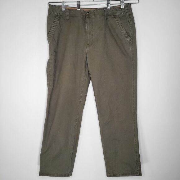 Legendary Whitetails Other - LEGENDARY WHITETAILS Green Cargo Pants Size 38 x 32 Cotton Stretch Straight Work